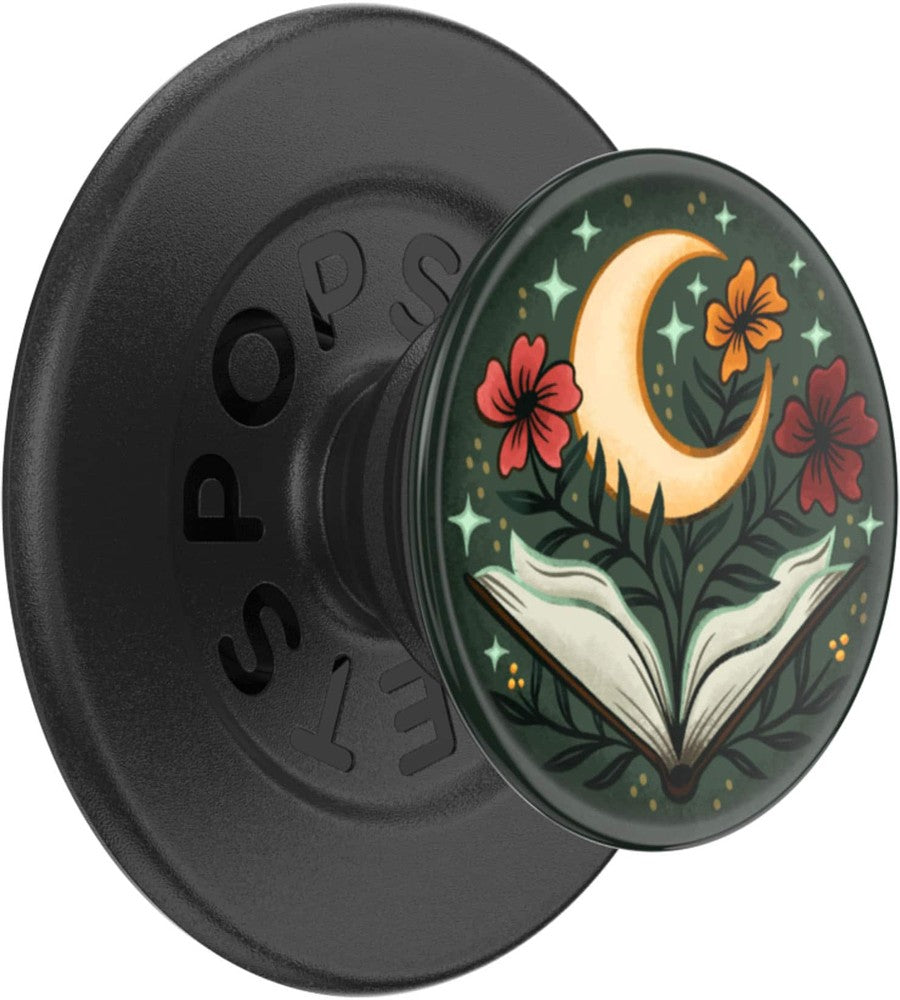 PopSockets - MagSafe PopGrip Universal Magnetic Grip Stand with Adapter Ring for Cell Phones - One More Chapter Gloss