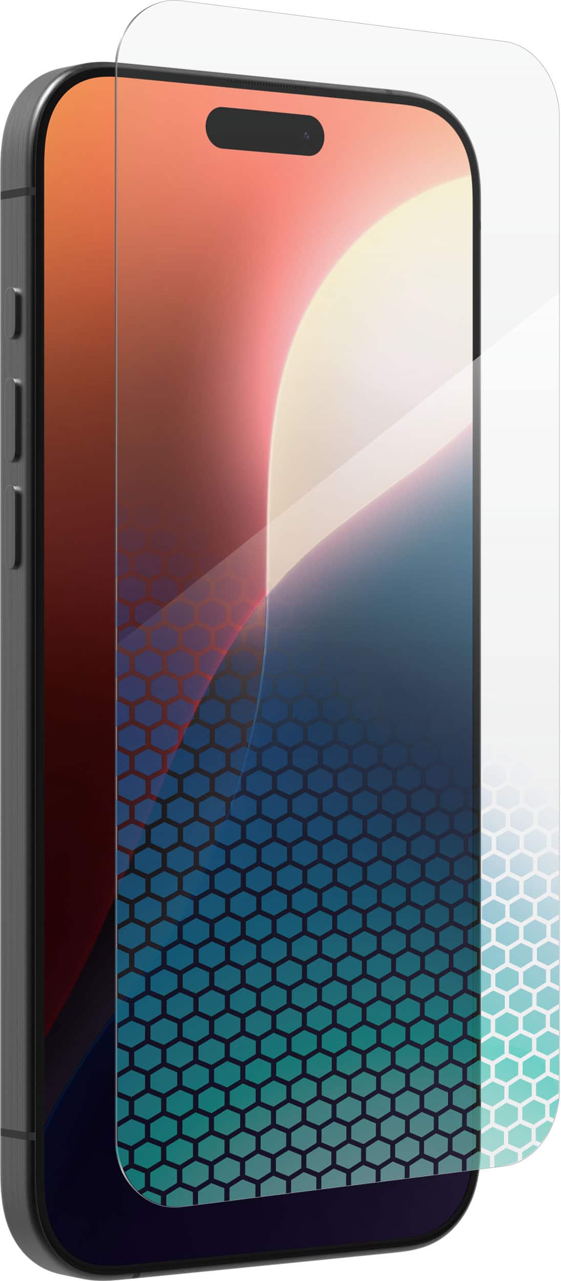 ZAGG - Glass XTR4 Advanced Edge-to-Edge Screen Protector for iPhone 16 Pro Max - Clear