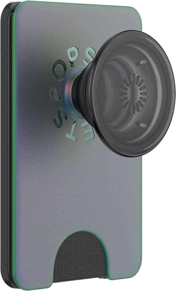 PopSockets - MagSafe PopWallet+ Cell Phone Wallet Grip with Adapter Ring - Nightshade