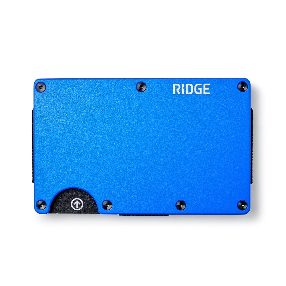 The Ridge Wallet - HIGH DIVE CASH STRAP - Blue