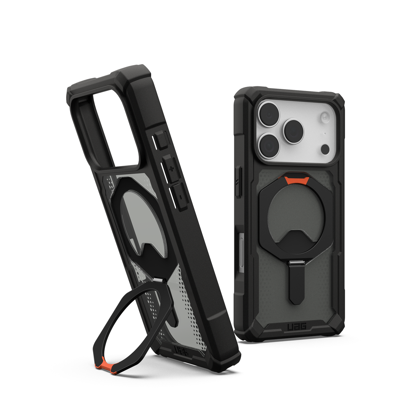 UAG - Plasma XTE Series Case with Magsafe for Apple iPhone 17 Pro - Black/Orange