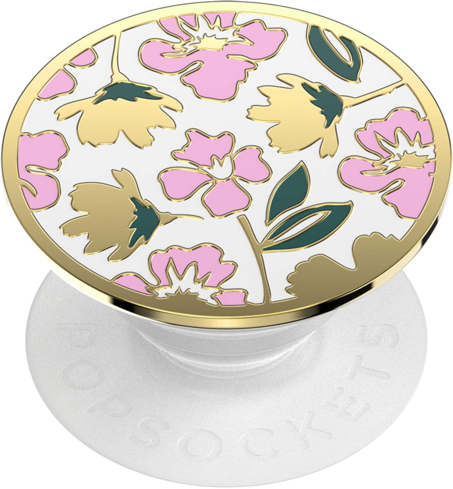 PopSockets - Adhesive PopGrip Universal Grip Stand for Cell Phones - Enamel Feel Pretty