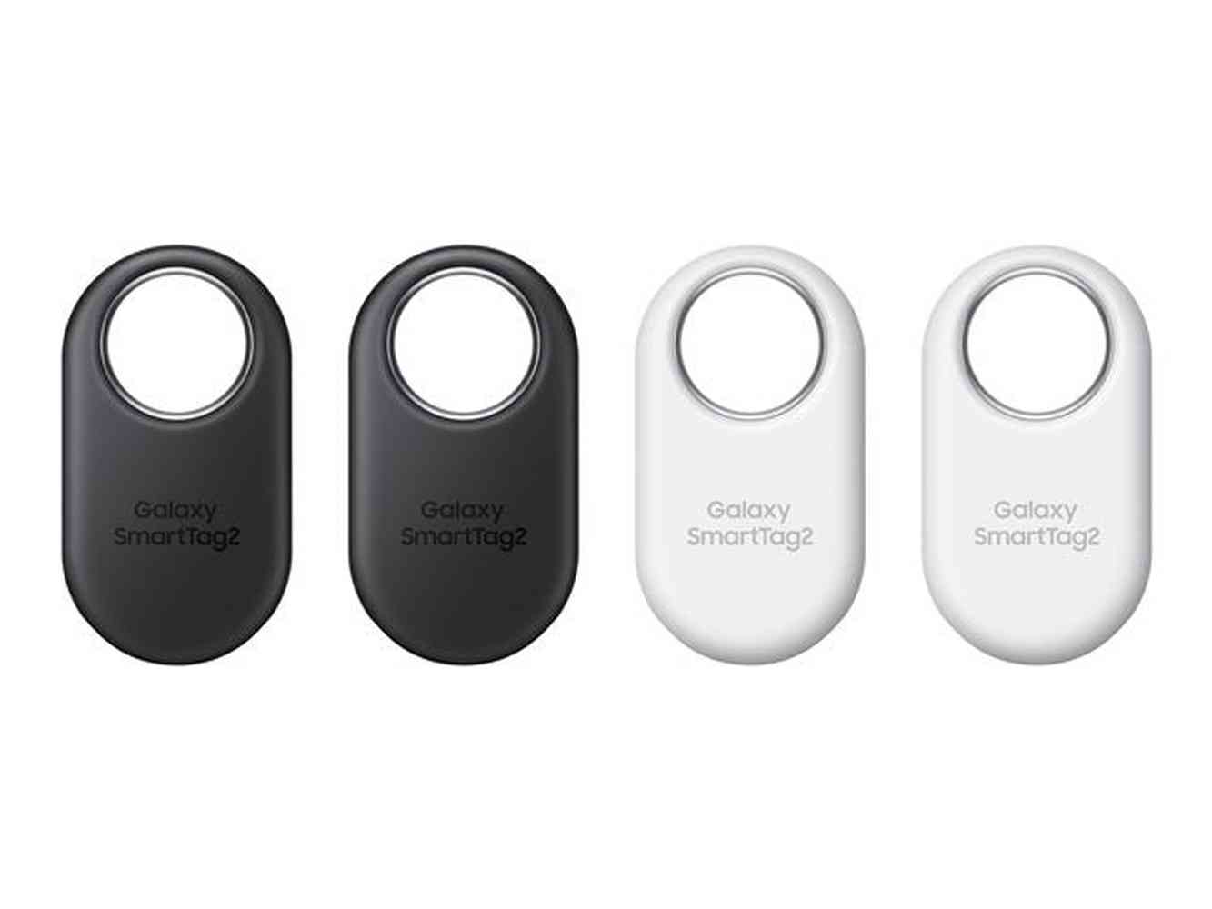 Samsung - Galaxy SmartTag2 - Black and White