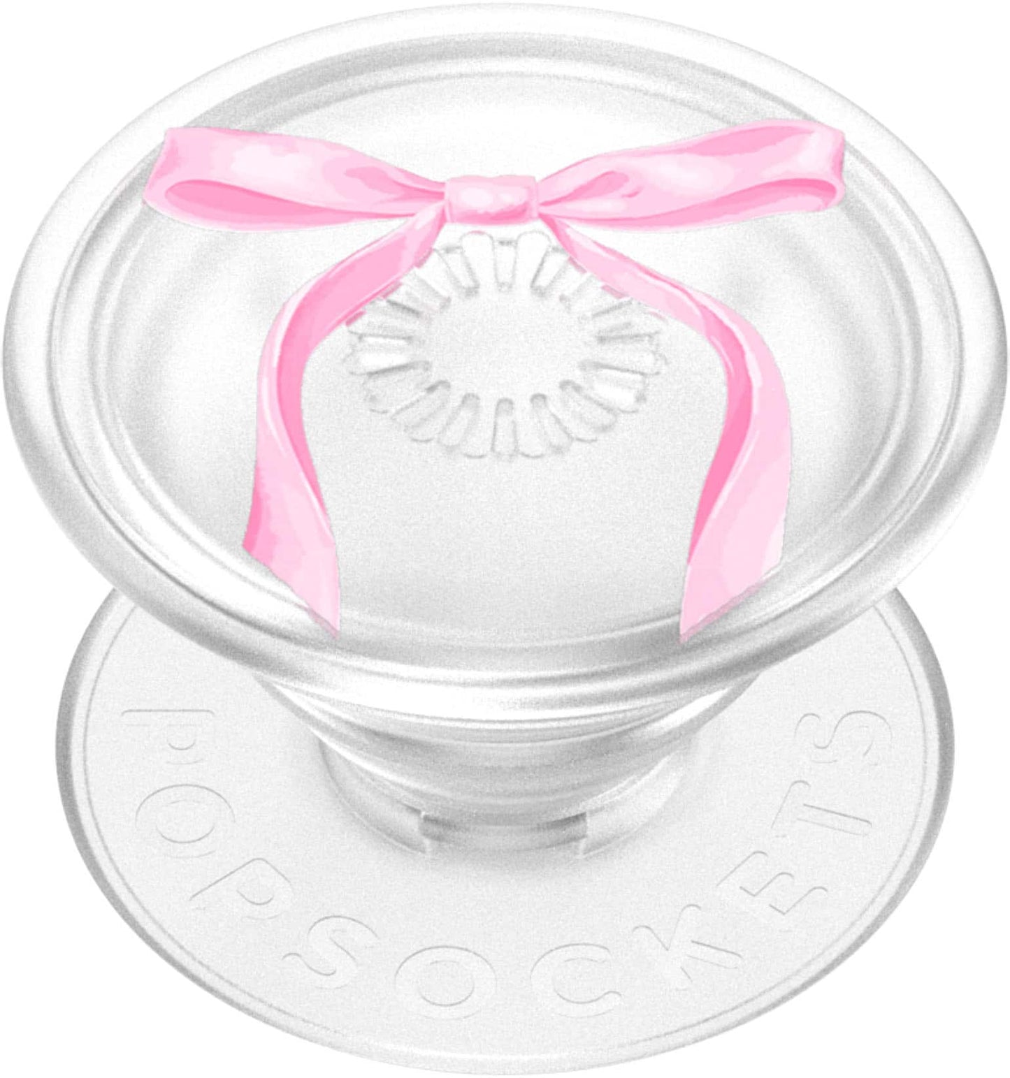 PopSockets - Adhesive PopGrip Universal Grip Stand for Cell Phones - Pink Bow