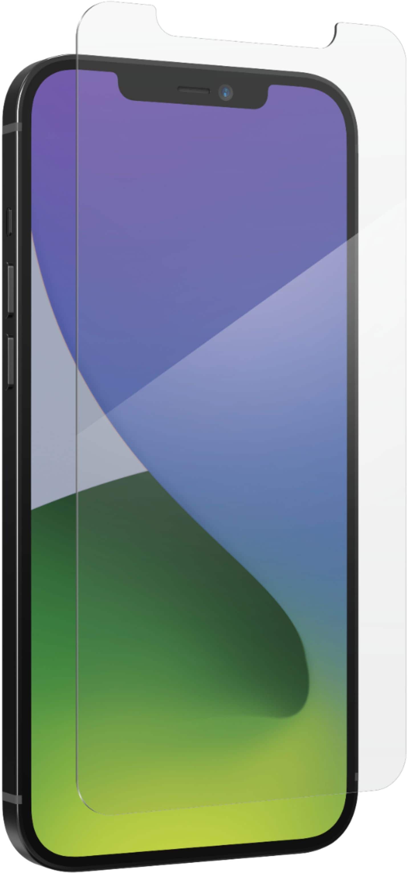ZAGG - Glass+ Screen Protector for iPhone 12 Pro Max - Clear