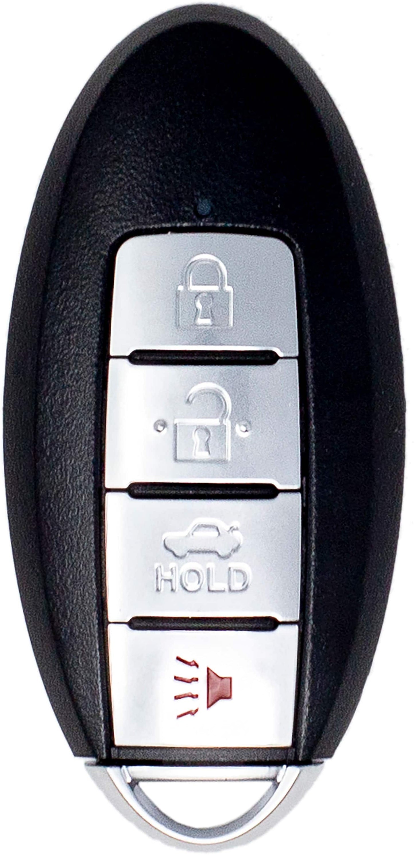 Car Keys Express - Nissan Simple Key - 4 Button Smart Key Remote and programming device - Black