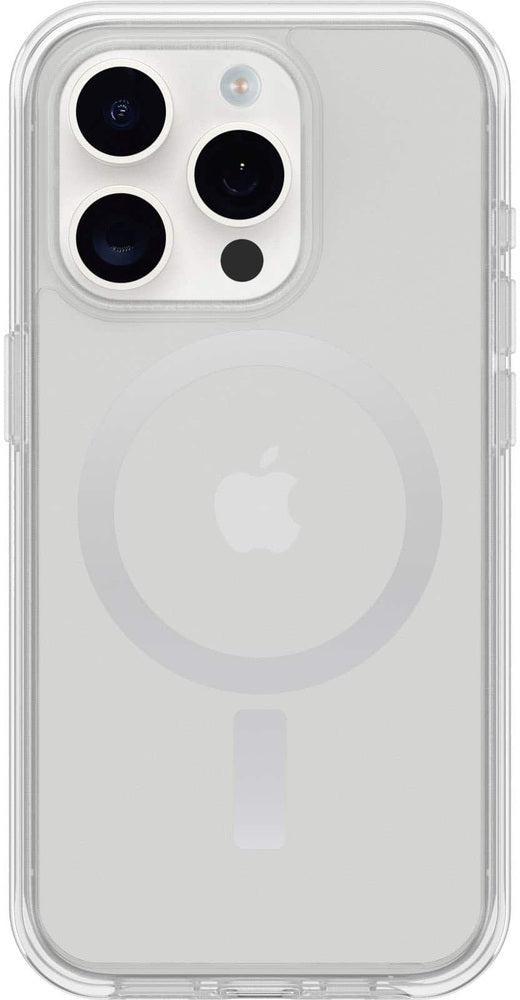 OtterBox - Symmetry Series Hard Shell for MagSafe for iPhone 15 Pro - Clear