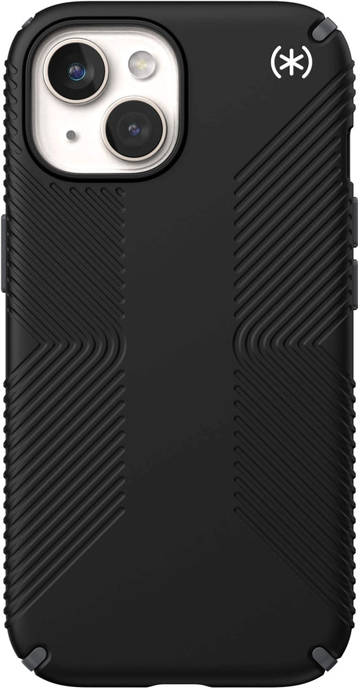 Speck - Presidio2 Grip Case with MagSafe for iPhone 17e/16e/15/14/13 - Black