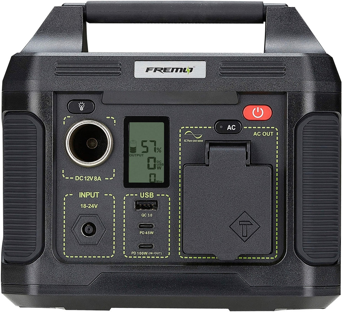 Fremo - TP300 Portable Power Station (231 Wh Capacity) - Gray