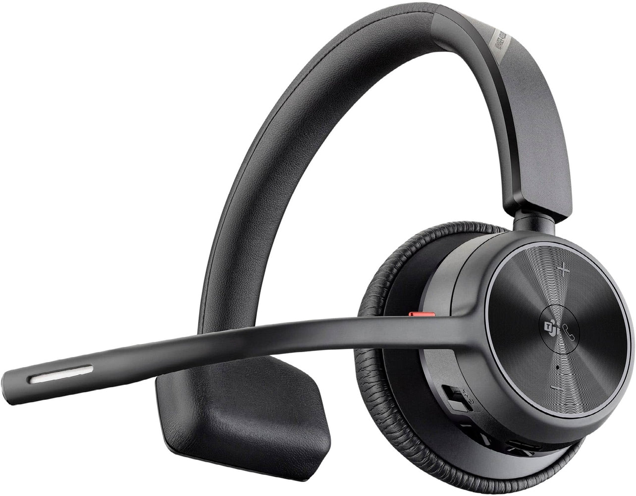 Poly - Voyager 4310 Wireless Noise Cancelling Single Ear Headset with mic - Black