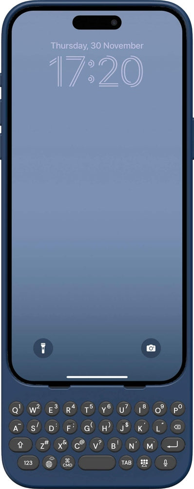 Clicks - Keyboard for Apple iPhone 15 Pro Max - Royal Ink