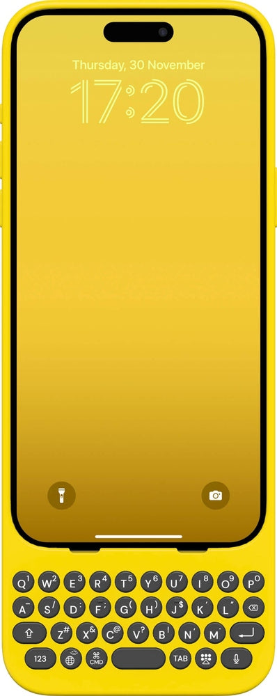 Clicks - Keyboard for iPhone 15 Pro Max - BumbleBee
