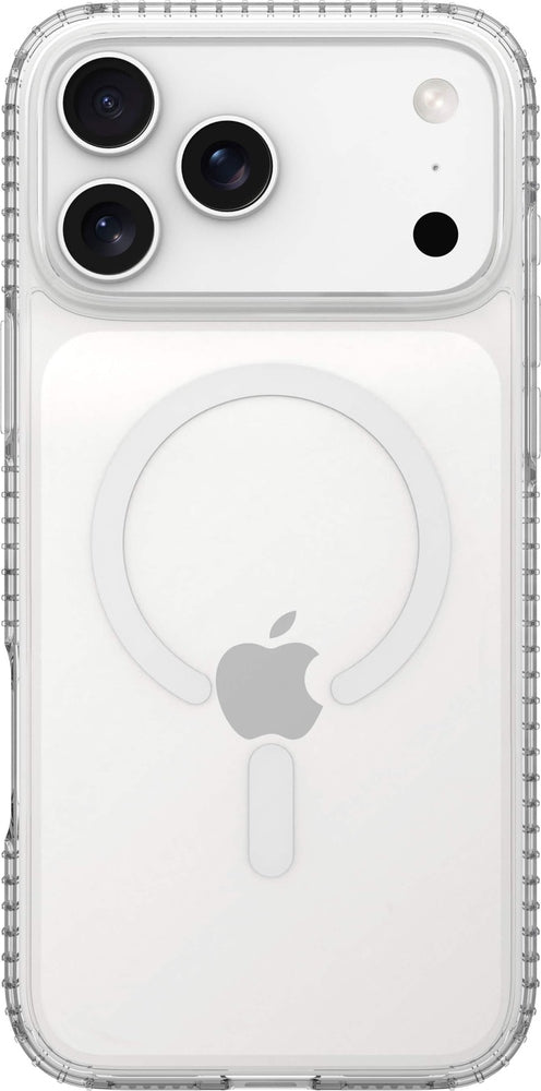 Insignia - Hard-Shell Case with MagSafe for iPhone 17 Pro Max - Clear