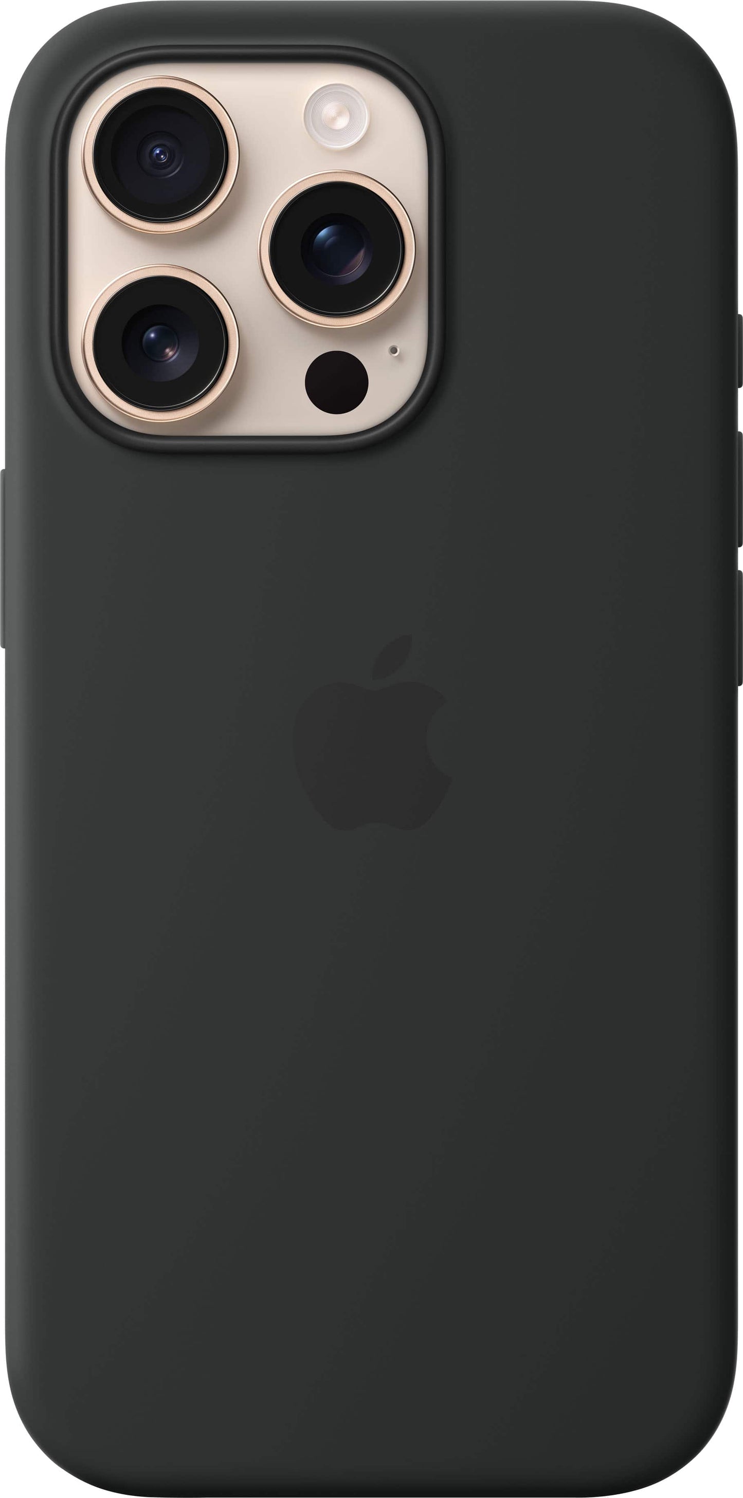 Apple - iPhone 16 Pro Silicone Case with MagSafe - Black