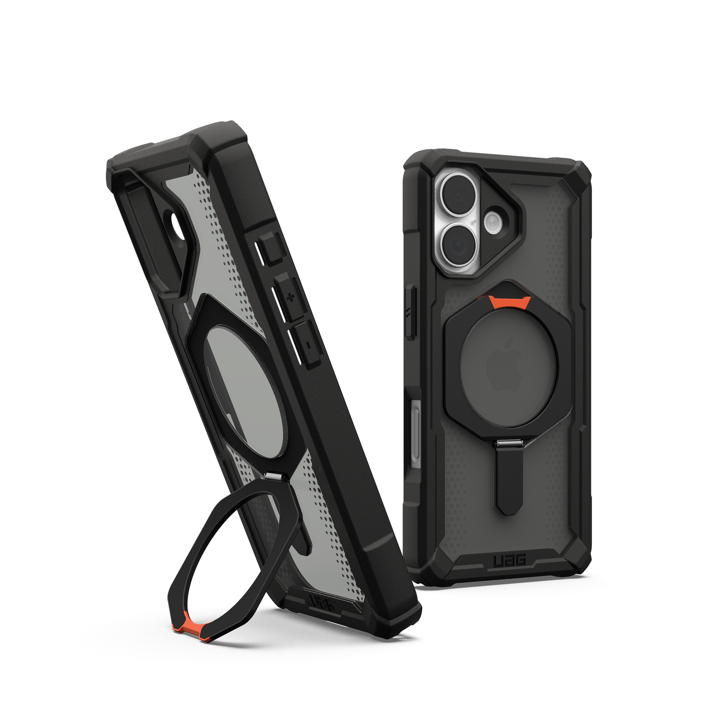 UAG - Plasma XTE Series Case with Magsafe for Apple iPhone 17 - Black/Orange