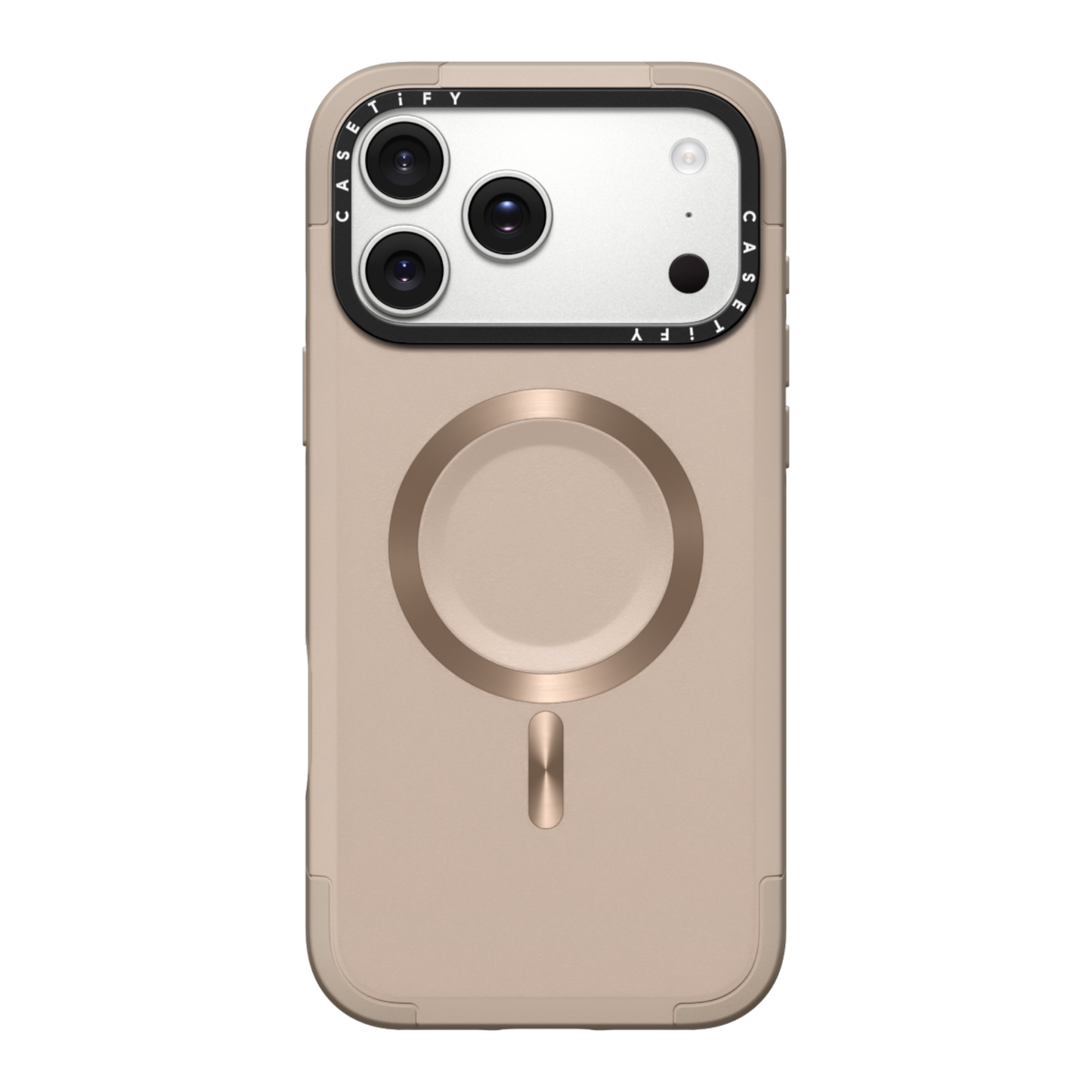CASETiFY - Apple iPhone 17 Pro Max Force Case - Taupe