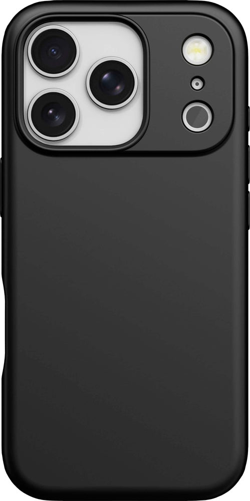 Insignia - Silicone Case with MagSafe for iPhone 17 Pro - Black
