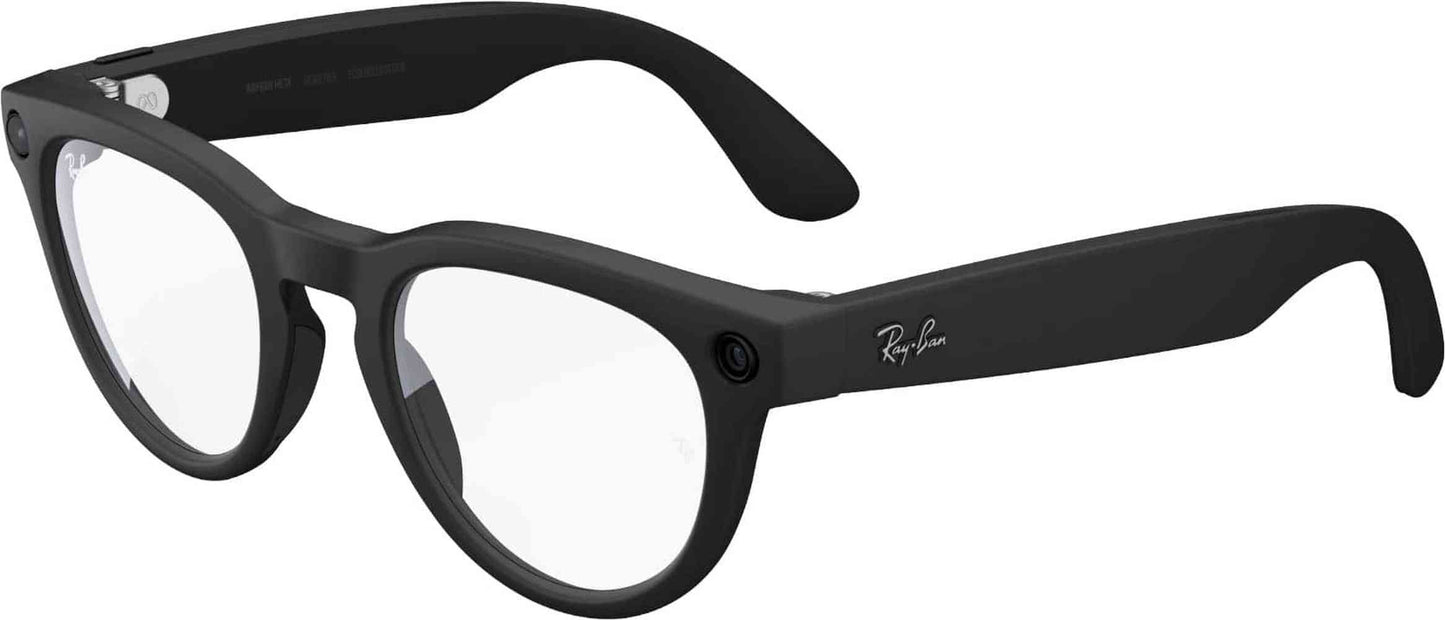 Ray-Ban Meta Headliner (Gen 2) - Matte Clear lenses - Black