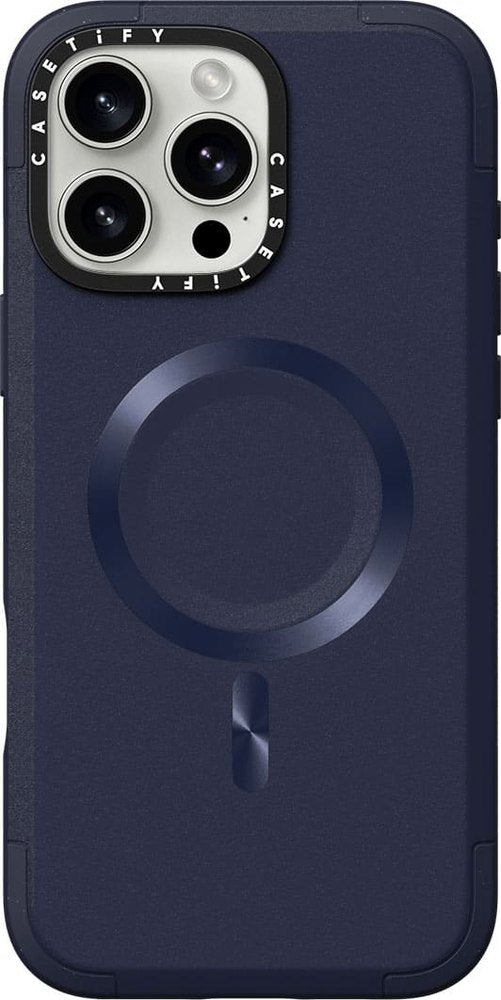 CASETiFY - Force Case with MagSafe for iPhone 16 Pro Max - Navy