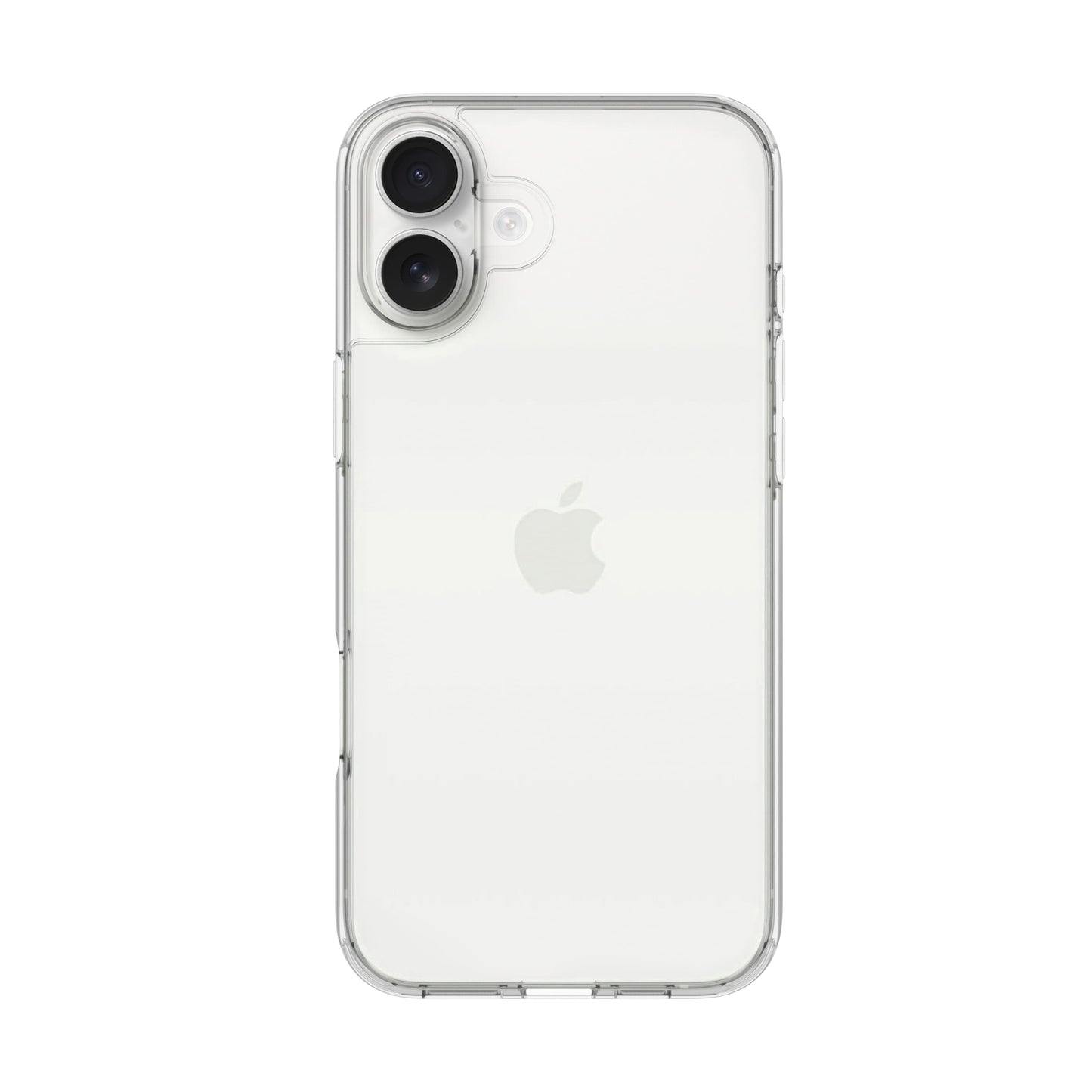 Insignia - Hard-Shell Case for iPhone 16 Plus - Clear