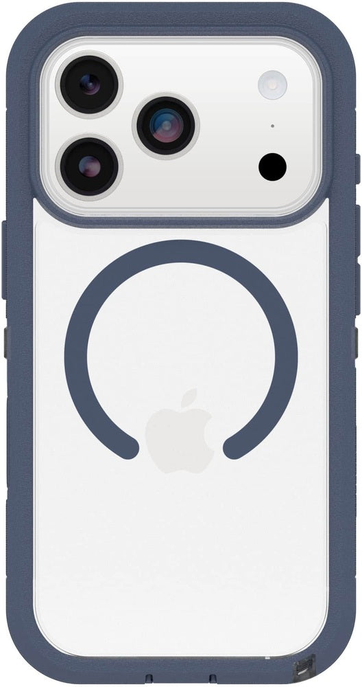 OtterBox - Defender Series Pro XT Hard Shell for iPhone 17 Pro - Baby Blue Clear