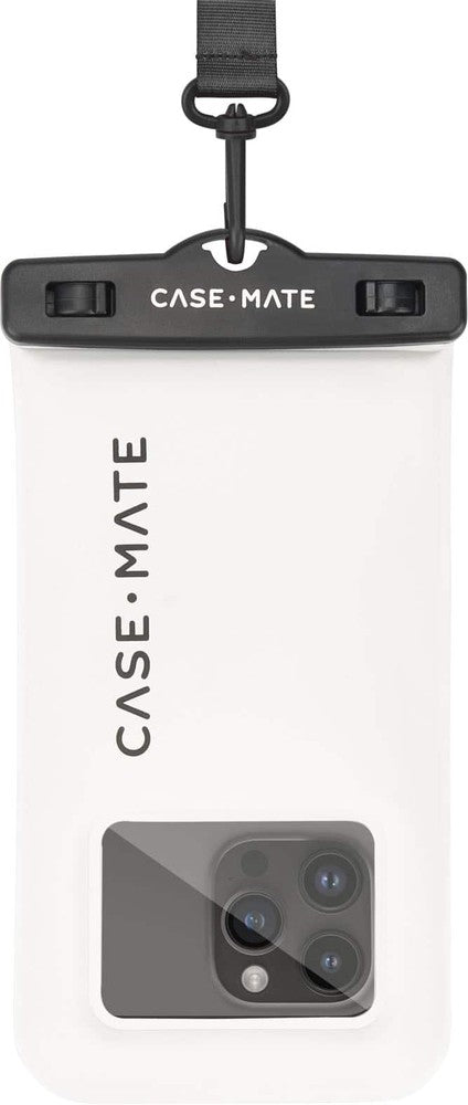Case-Mate - Sand Dollar Waterproof Floating Pouch for most Cell Phones - Gray/Black