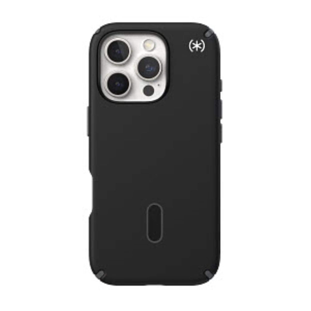 Speck - Presidio2 Pro ClickLock Case with MagSafe for iPhone 16 Pro - Black
