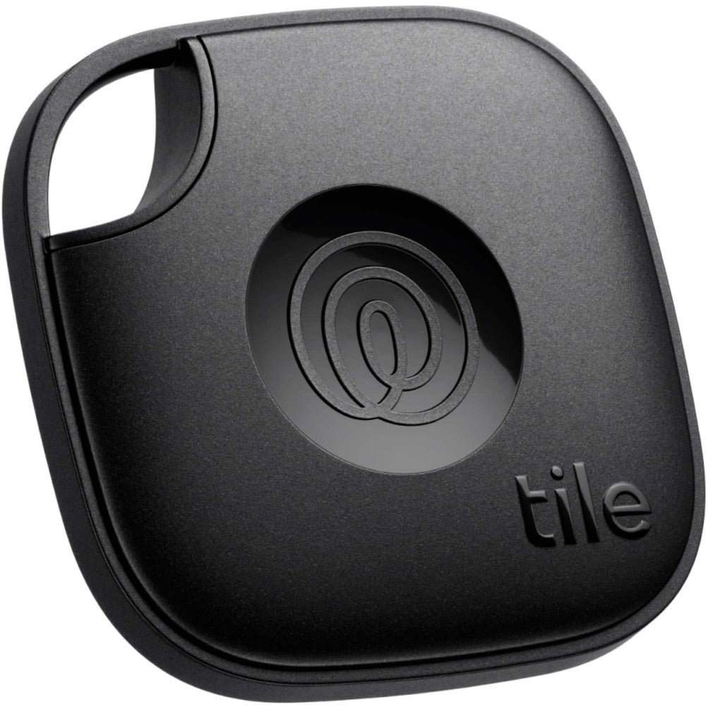 Tile by Life360 - Life360 Tile Mate Bluetooth Tracker Keys Finder and Item Locator. iOS and Android Compatible. 1-Pack - Black