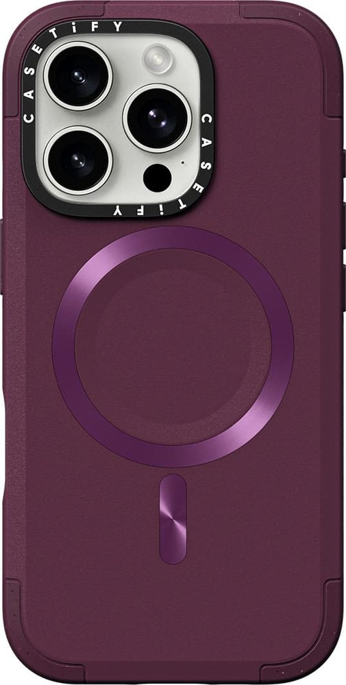 CASETiFY - Force Case with MagSafe for  iPhone 16 Pro - Mulberry
