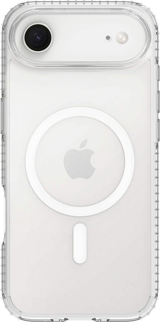 Insignia - Hard-Shell Case with MagSafe for  iPhone Air - Clear