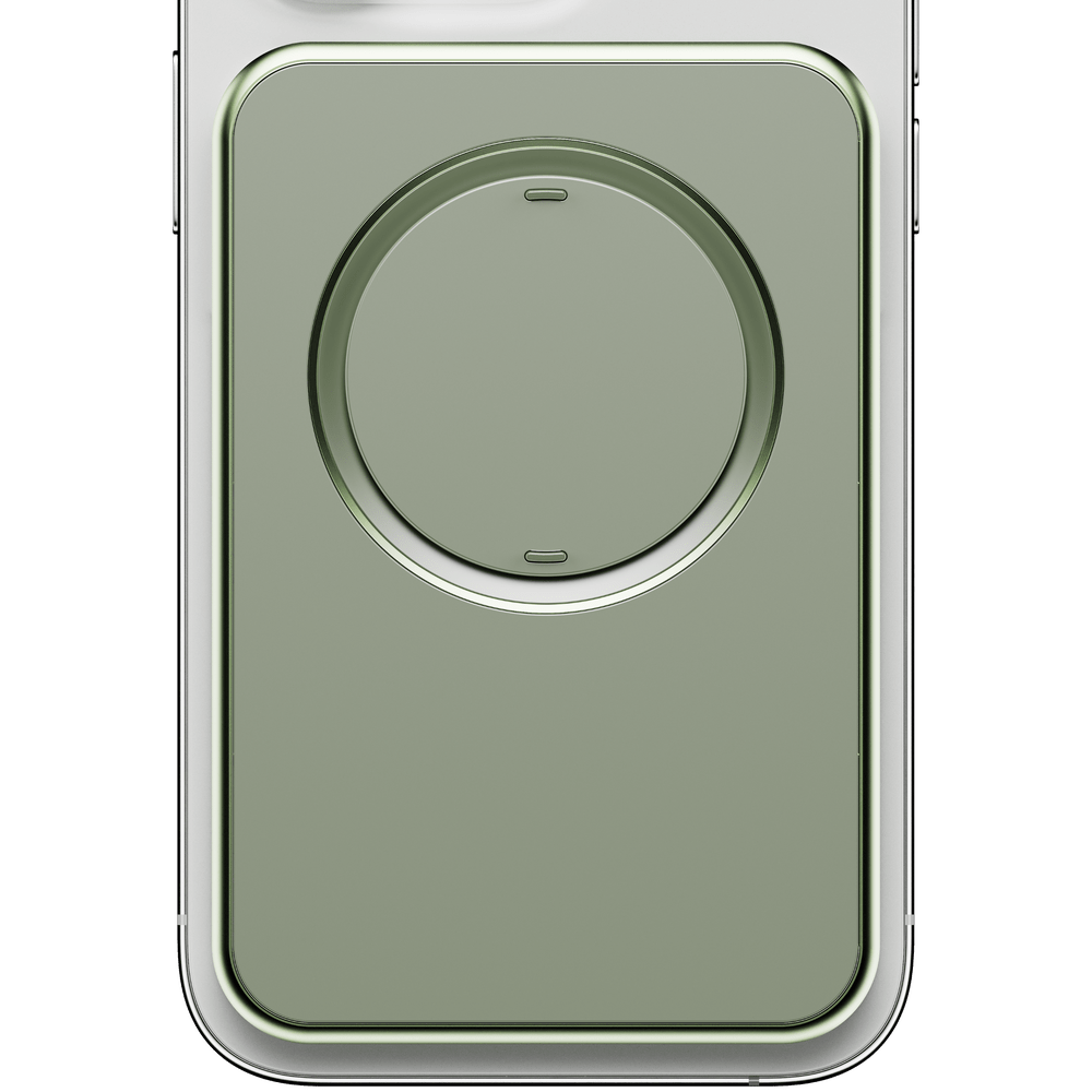 OhSnap - Snap Grip MagSafe Wallet - Crocodile Green