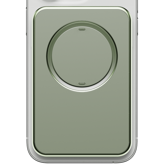 OhSnap - Snap Grip MagSafe Wallet - Crocodile Green