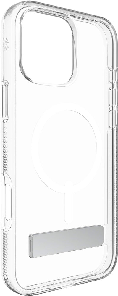 ZAGG - Crystal Palace Snap MagSafe Compatible Case w/ Kickstand for  iPhone 16 Pro Max - Clear