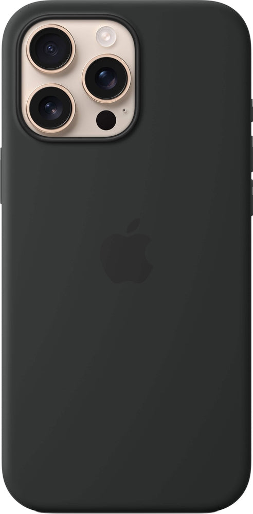  - iPhone 16 Pro Max Silicone Case with MagSafe - Black