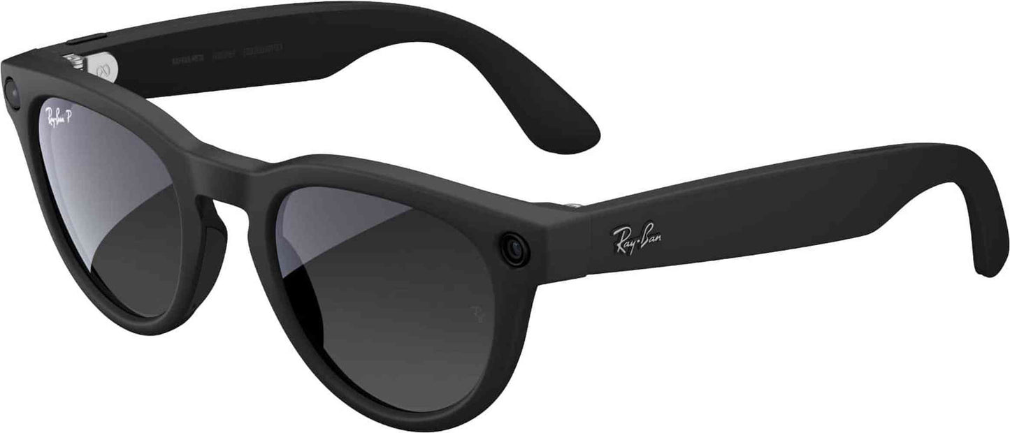 Ray-Ban  Meta Headliner (Gen 2) - Matte Polarized Gradient Graphite lenses - Black