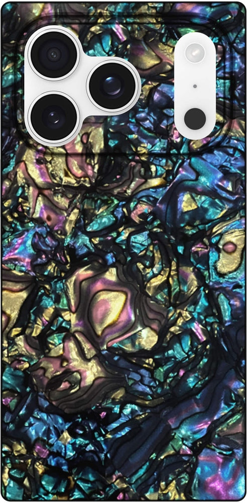 FLAUNT - Square Case with MagSafe for  iPhone 17 Pro - Abalone Shell