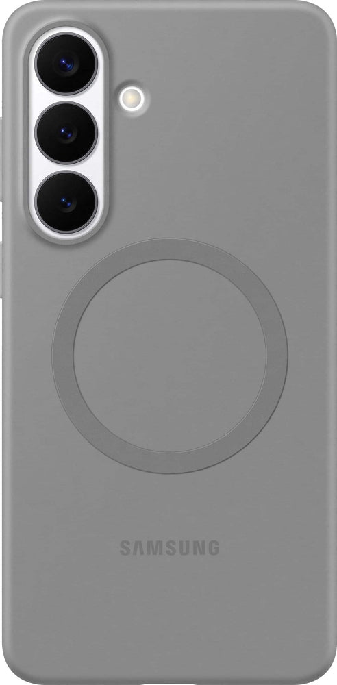 Samsung - Galaxy S26+ Silicone Magnet Case - Gray