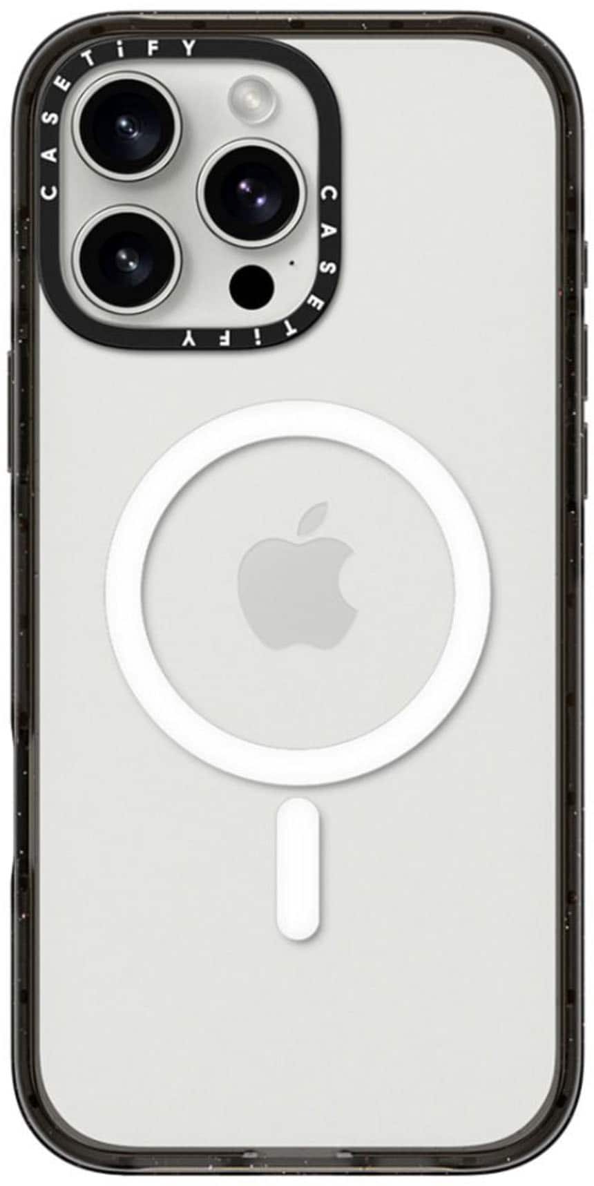 CASETiFY - Impact Case with MagSafe for Apple iPhone 16 Pro Max - Clear/Black