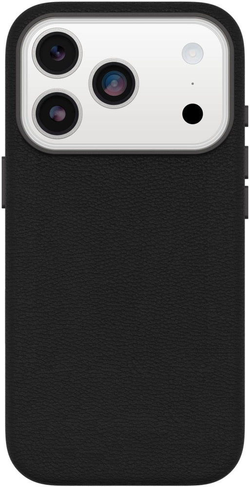 OtterBox - Symmetry Series Cactus Leather Hard Shell for  iPhone 17 Pro - Noir Ash