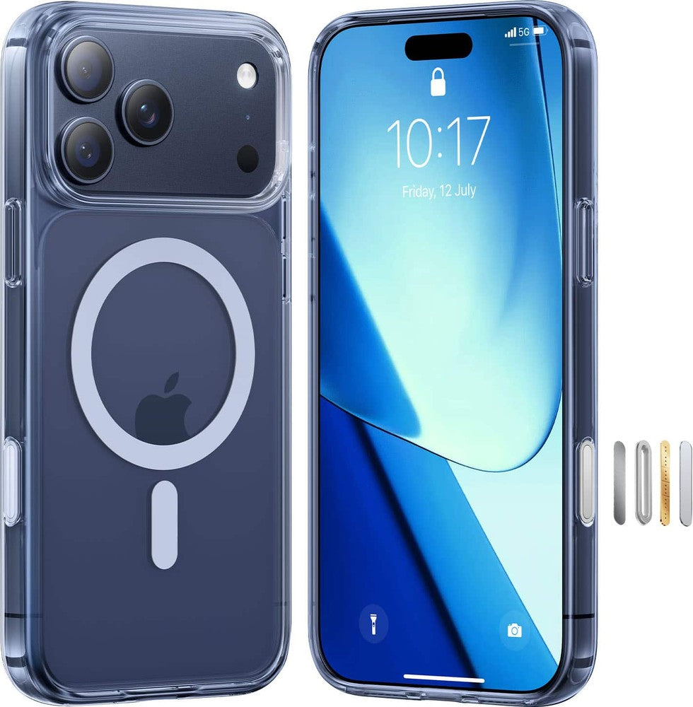 TORRAS - Guardian Magnetic - Military-Grade Protective Case with Ergonomic Grip  18N MagSafe -  iPhone 17 Pro Max - Clear