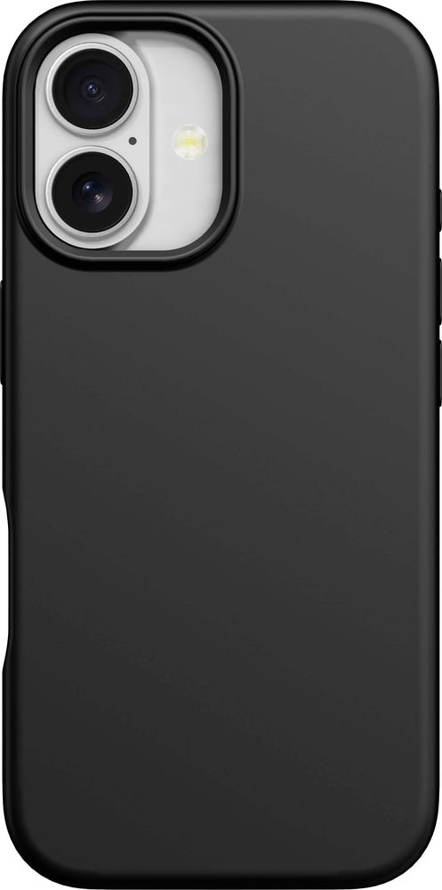 Insignia - Silicone Case with MagSafe for  iPhone 17 - Black