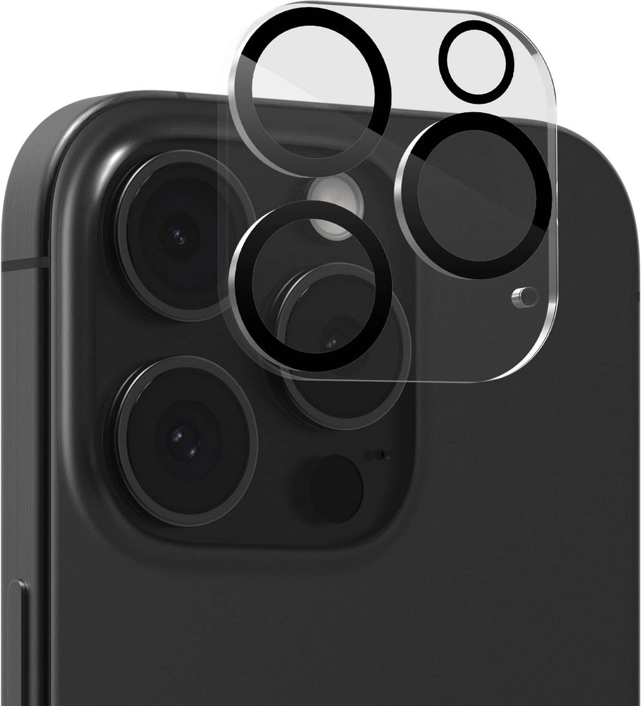 ZAGG - Glass Elite Anti-Reflective Lens Protector for  iPhone 16 Pro Max/Pro - Clear