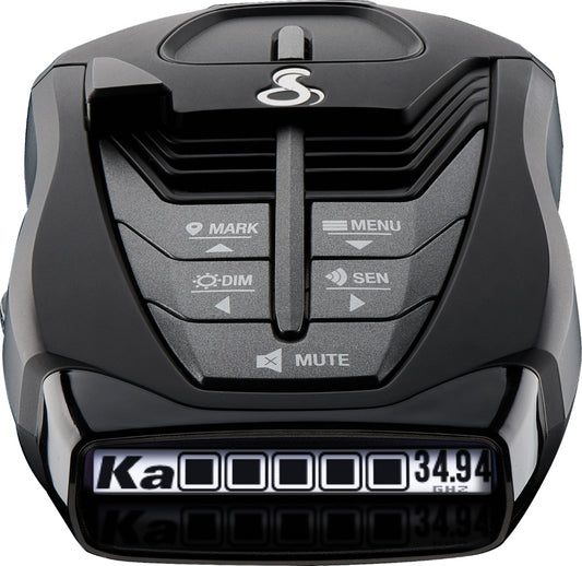 Cobra - RAD 480i Radar and Laser Detector works with Apple CarPlay/Android Auto - Black
