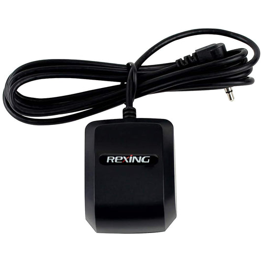 Rexing - GPS Logger for V1 Basic V1-4K V1P-4K M1 Pro M2 Max M2 Max Pro M2 -4 V1 FHD and M4-4 - Black