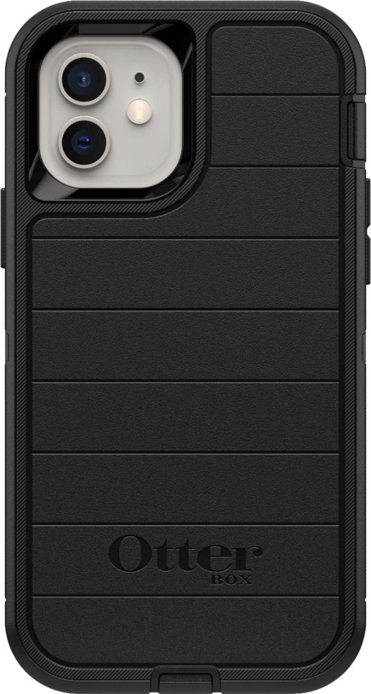 OtterBox - Defender Series Pro for  iPhone 12 and iPhone 12 Pro - Black