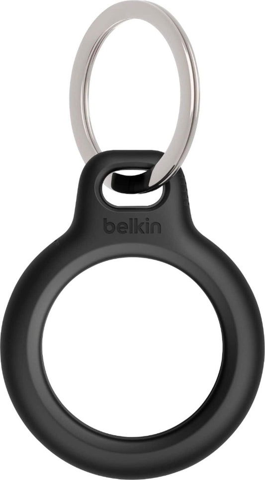 Belkin - Secure Holder with Key Ring for  Airtag - Black