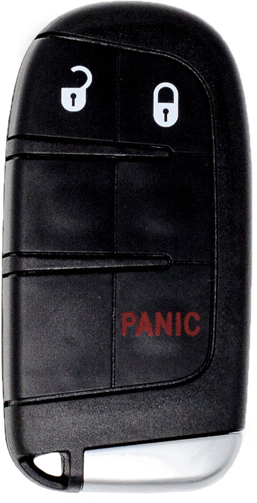 Car Keys Express - Chrysler Dodge and Jeep Simple Key - 3 Button Smart Key Remote and programming device - Black