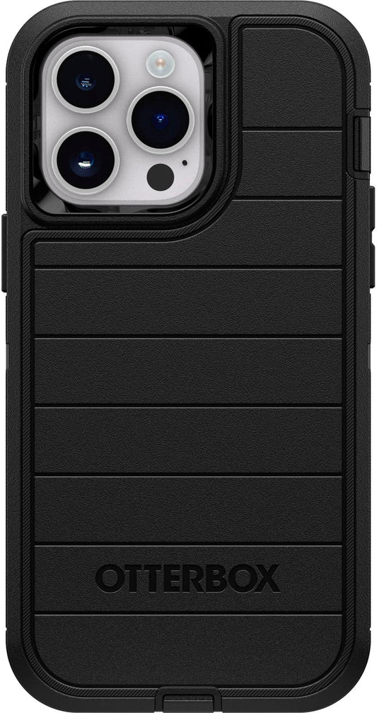 OtterBox - Defender Series Pro Hard Shell for  iPhone 14 Pro Max - Black