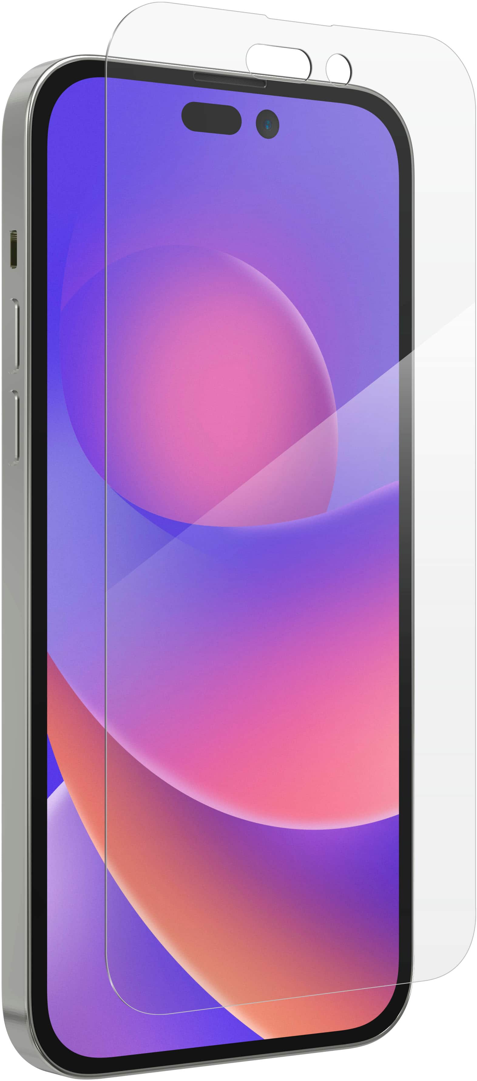 ZAGG - Glass+ Defense Screen Protector for  iPhone 14 Pro Max - Clear