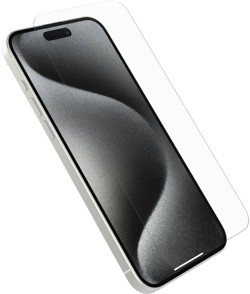 OtterBox - Glass Screen Protector for Apple iPhone 15 Pro Max - Clear